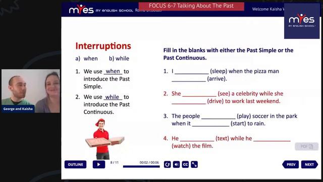 Focus 6-7 Talking about the past смотреть онлайн