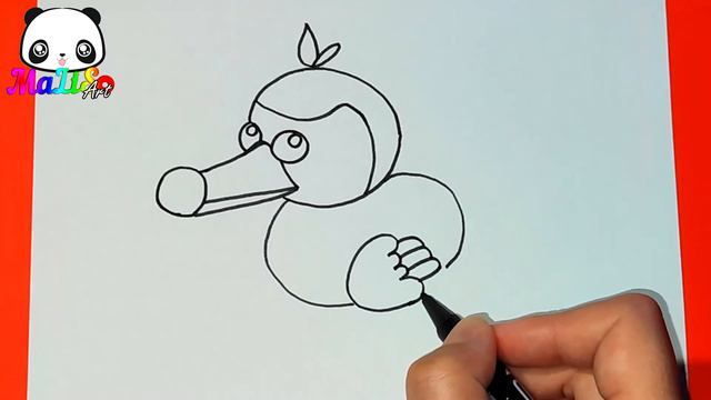 Як намалювати Додо динозавра качку з Роблокса | Адопт Мі малюнки | How to draw Dodo from Adopt Me смотреть онлайн