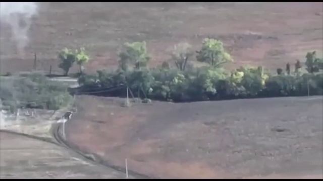 Удар по украинской ЗУ-23-2 смотреть онлайн