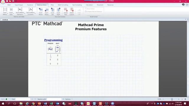 Programming in Mathcad Prime 5 смотреть онлайн
