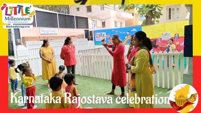 Karnataka Rajostava celebration @ Preschool #karnatakarajyotsava смотреть онлайн