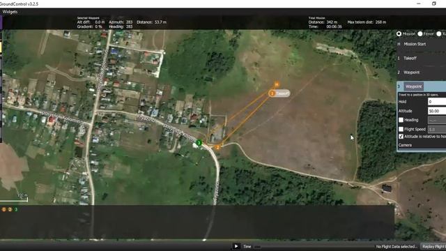 Построение полётных миссий в QGround Control смотреть онлайн