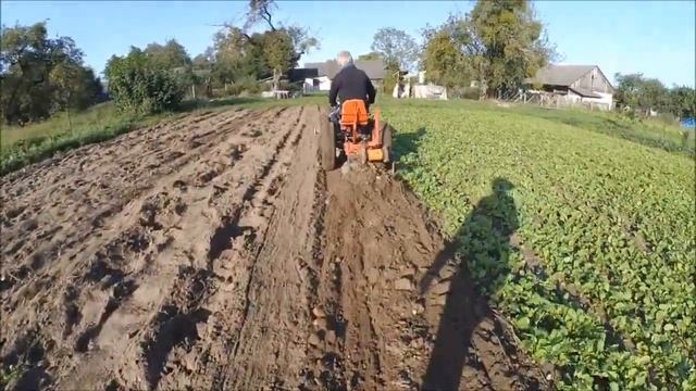 Картофелекопалка веерная и транспортёрная. смотреть онлайн