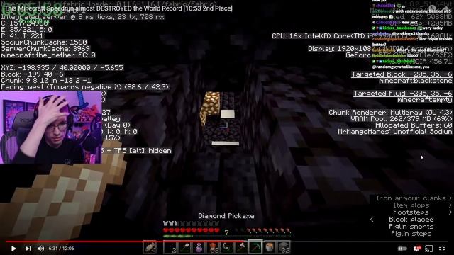 Pro Speedrunner reacts to NEW Minecraft Real Time World Record by Illumina смотреть онлайн