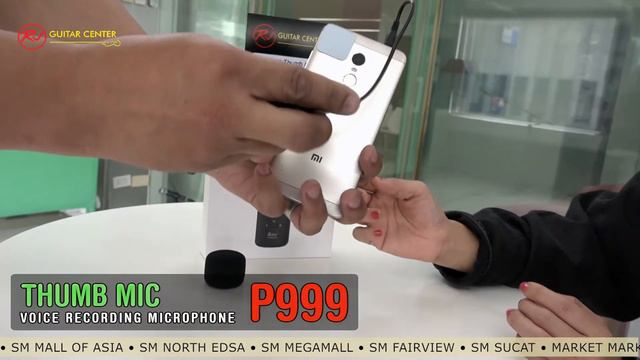 RJ Guitars Belcat Portable Voice Recording Thumb Microphone смотреть онлайн