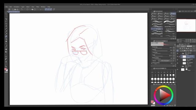 Gesture Sketch Daily: Day 23 // CLEANING POSES смотреть онлайн
