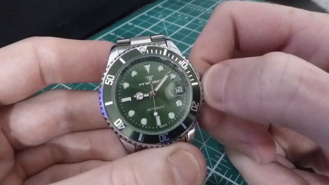 £13 Automatic Submariner Homage - FNGEEN Automatic смотреть онлайн