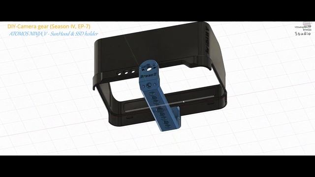 Upgrade- Sunhood & SSD holder for ATOMOS Ninja V(& Shinobi)-5" monitor смотреть онлайн