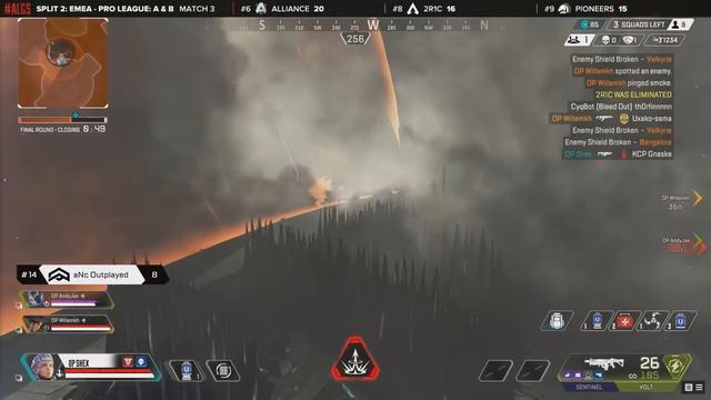 ОБЗОР ШЕСТОГО ДНЯ ALGS: SPLIT 2 PRO LEAGUE (ГРУППЫ A/B) | Apex Legends смотреть онлайн