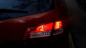Задние габариты Renalt Koleos