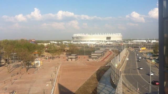The stadium in Rostov-on-Don for the 2018 FIFA World Cup. смотреть онлайн