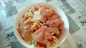 Кабачки с помидорами и куриной грудкой в духовке! | Быстрый ужин!