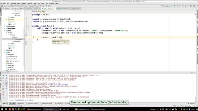 Spark 2: Запуск Spark под Intellij Idea смотреть онлайн