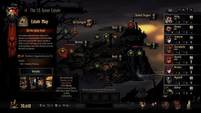 Прохождение Darkest Dungeon: The Crimson Court [09] смотреть онлайн