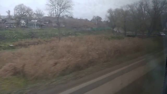 Отправление с автовокзала г. Михайлов из окна автобуса 249 Новомосковск - Рязань смотреть онлайн