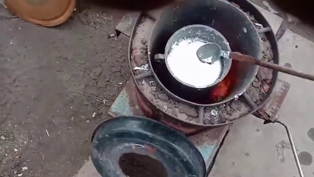 плавка алюминия (мой вариант) смотреть онлайн