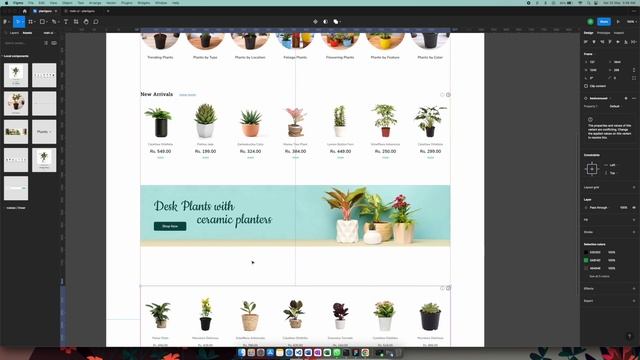 E-commerce Website Layout using @Figma (with Smart Animation) смотреть онлайн