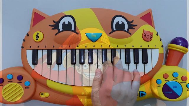 I played One Piece ワンピース but on CAT PIANO #piano #onepiece смотреть онлайн