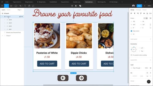 Figma Scroll to animation in horizontal and vertical directions tutorial смотреть онлайн