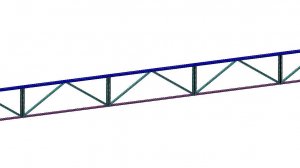 Проверка прогиба стропильной фермы в Лира-Сапр