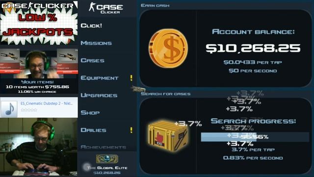 Case Clicker Campaign #42 | Clicks and Bravo Cases | CS GO Clicking Game смотреть онлайн