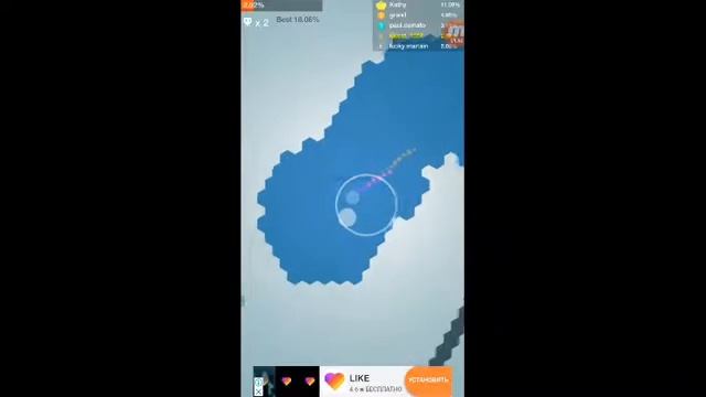 Обзор игры String Io на моём новам канале