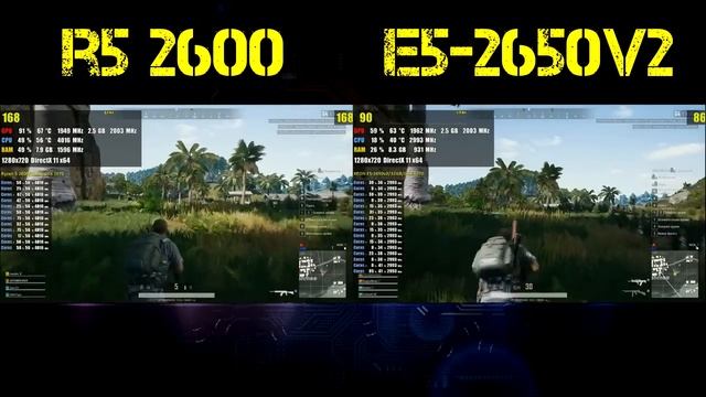 RYZEN 5 2600 VS XEON E5-2650 v2 смотреть онлайн