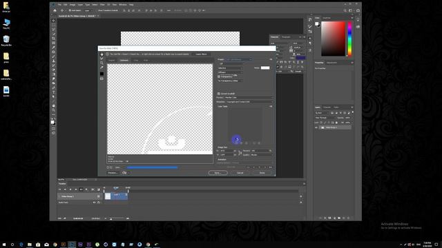 How to Export GIF in Photoshop смотреть онлайн