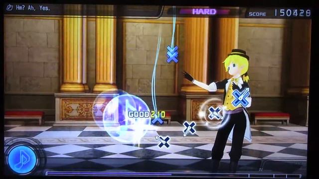 Hatsune Miku: Project DIVA F - Kagamine Len (Trickster) -  Hm? Ah, Yes. (Gameplay. Hard)