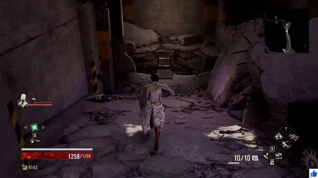 Code Vein full game walkthrough part 2 - Investigate Ruined City Undergorund смотреть онлайн
