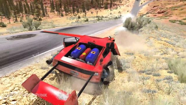 Epic High Speed Jumps #50 – BeamNG Drive | CrashBoomPunk смотреть онлайн