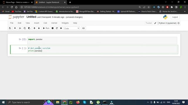 Get package version in python #pythonprogramming #pandas смотреть онлайн