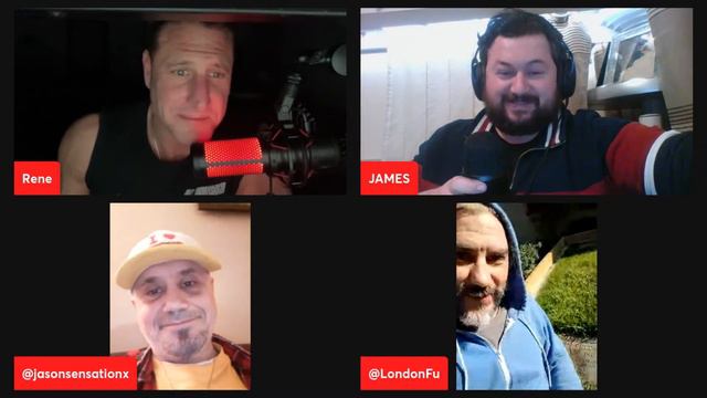 Cafe De Rene Livestream #165 W/Special Guests Paul London. And More!!!!