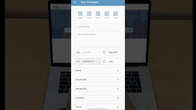 How To Post An Ad On Yalla Deals Using The App
