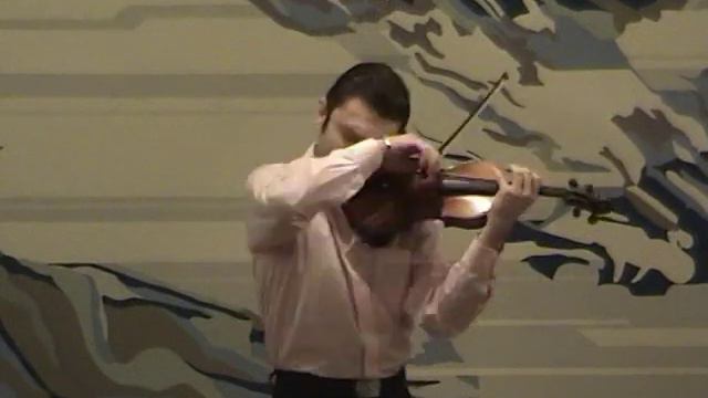 E. Ysaye - Sonata # 2, Mvt. IV. Furies