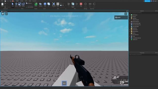[Roblox Studio] How to make a FPS game. смотреть онлайн