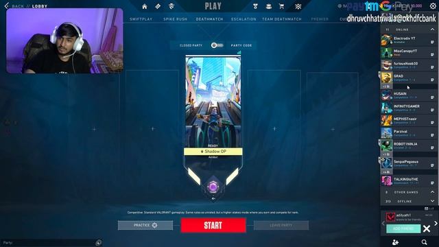 Mere Muh Se Nikal Gayi Bhaiya | #Shad0w0P #valorantlive смотреть онлайн