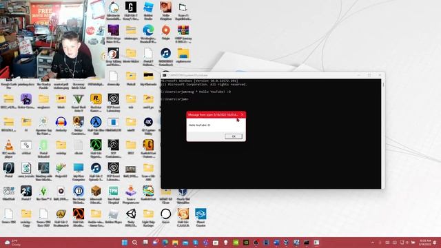 How to display a message box in Batch on Windows XP and higher смотреть онлайн