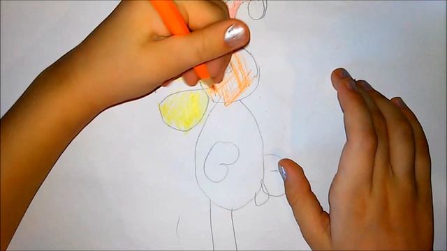 Детские рисунки!МАСТЕР - КЛАСС ОТ ЛЕРОЧКИ#2 Попугай! Как нарисовать попугая!how To Draw A Parrot