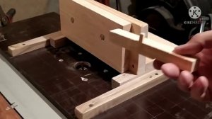 Изготовление шипорезки для ручного фрезера.