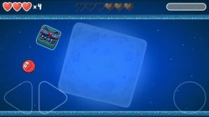 Красный шарик, победа над боссом на Луне, прохождение 60 уровень Red ball4