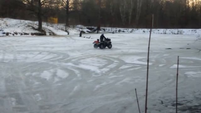 На льду дрифт Весной!!!!!!!! смотреть онлайн