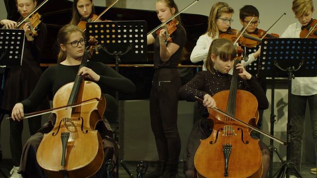 Vivaldi Double Cello Concerto RV531 (Allegro)/ arr Ksenija Trotovsek Brlek смотреть онлайн
