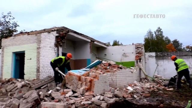 Бетонный щебень фракция 40-70 мм (Бетонный бой) Демонтаж зданий сооружений. смотреть онлайн