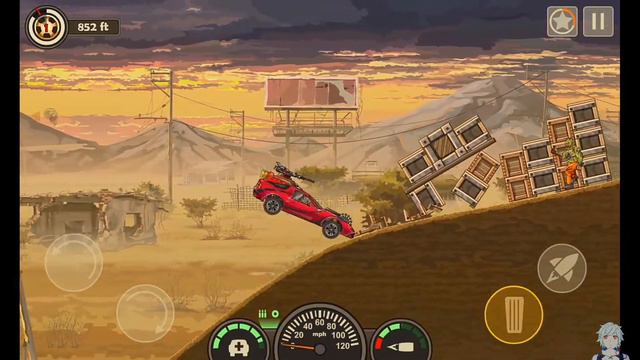 Earn to Die 3 - ТОПОВЫЙ СУПЕРКАР! Быстрый и Стильный! FLAME FULL Upgrade! смотреть онлайн