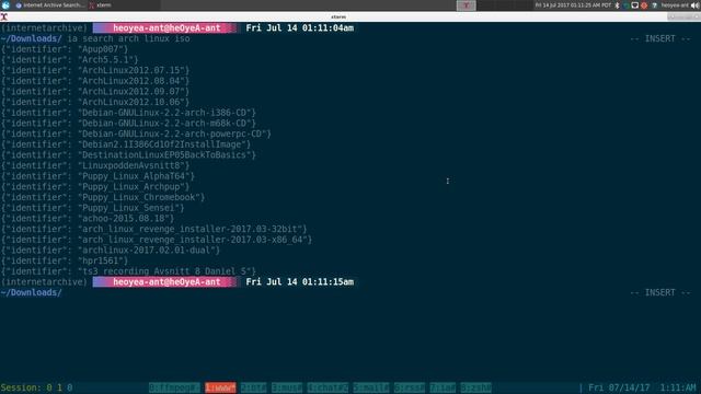 internetarchive - Search and Download from Archive.org - Linux CLI смотреть онлайн