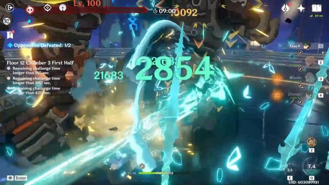 Floor 12 But My Weapons Are Level 1 | Genshin Impact смотреть онлайн