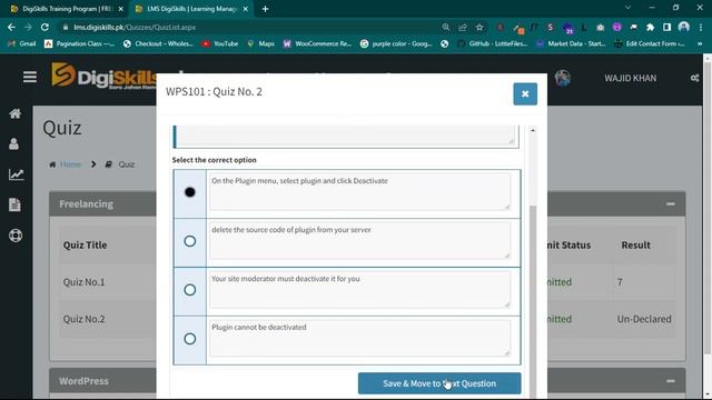 WordPress Quiz 2 Batch 2 Solution Digiskills 2.0 | WordPress Quiz 2 Batch 2 2022 смотреть онлайн