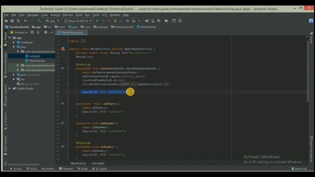 Android Activity Lifecycle in Detail for Beginners | Complete Guide | Technical Sushil смотреть онлайн