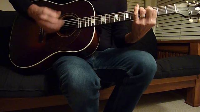 Vintage 1960's Epiphone Texan FT-79. Restored. смотреть онлайн